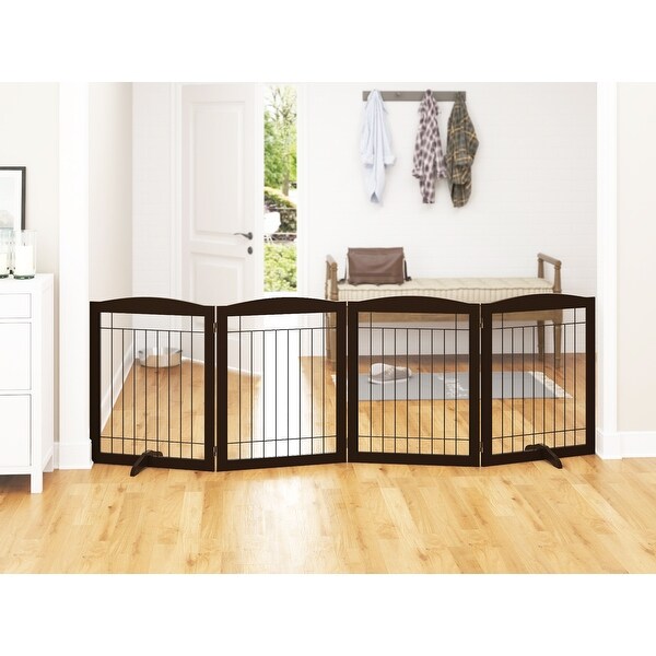 4 panel dog gate