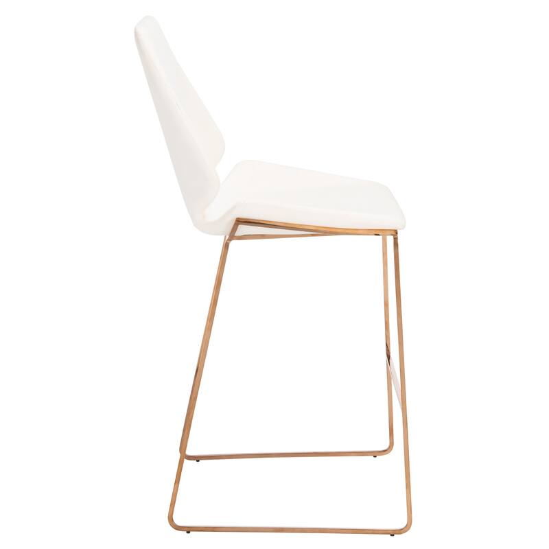 SAFAVIEH Kristlaug Modern 26-inch Counter Stool - 19.8" W x 22" L x 40" H - 20Wx22Dx40H