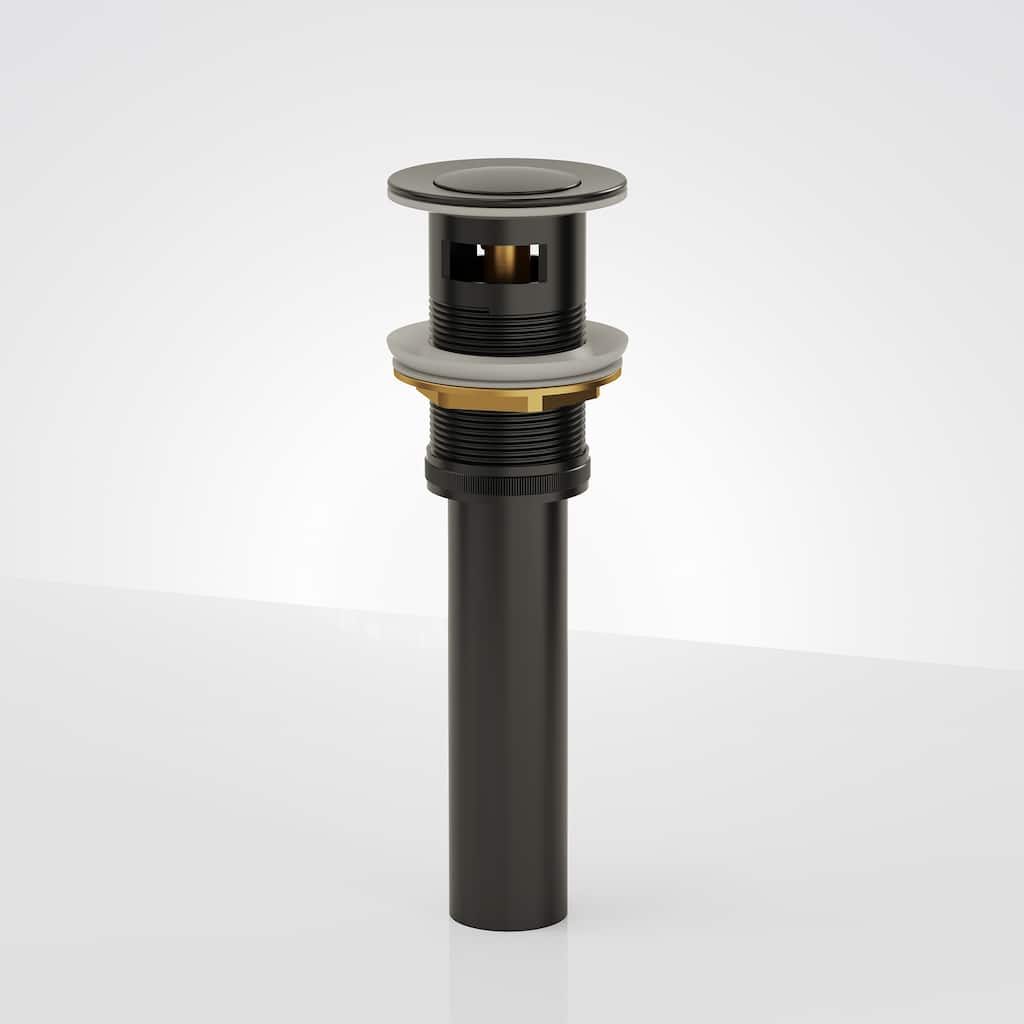 Pop-Up Bathroom Sink Drain with Overflow