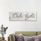 preview thumbnail 5 of 5, iCanvas "Family Inspiration III" by Alicia Ludwig 3-Piece Canvas Wall Art Set 16x48x0.75