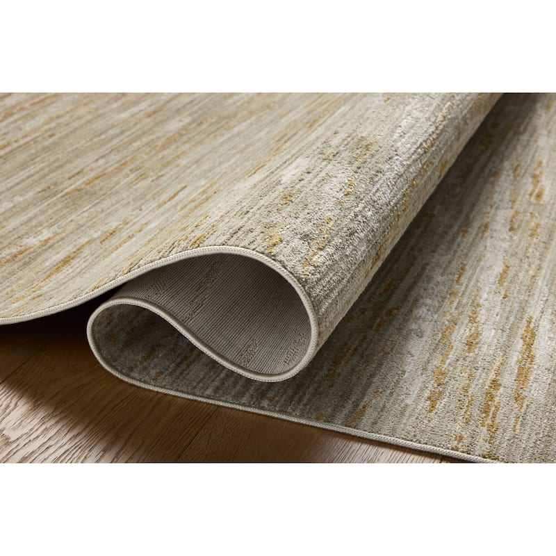 Alexander Home Bradley Modern Micro Fringe Area Rug