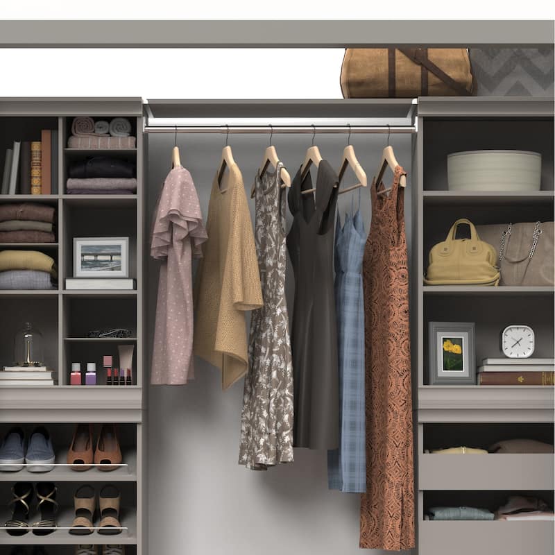 ClosetMaid Modular Storage Top Shelf & Hang Rod Kit