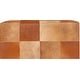 preview thumbnail 8 of 8, Fatime Hair on Hide Patchwork Large Ottoman