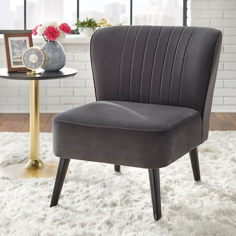 Simple Living Selma Channel Back Accent Chair