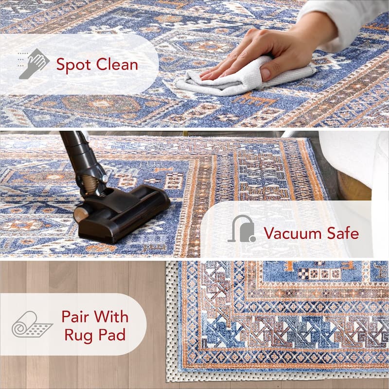 Nuloom Vintage Lorena Tribal Area Rug