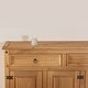 preview thumbnail 8 of 9, Wood Buffet Sideboard Corona Collection | Furniture Dash