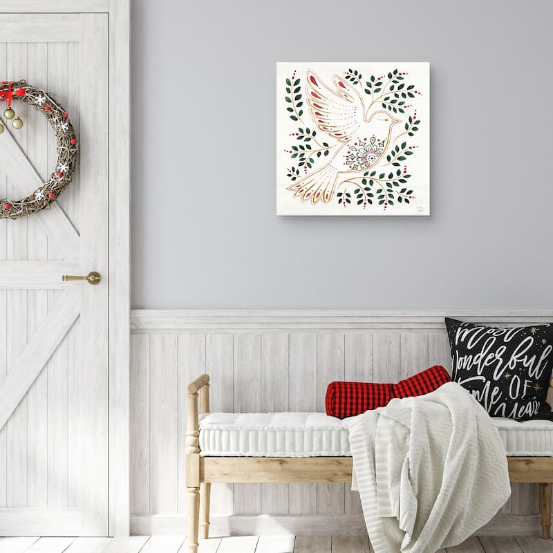 Holiday Sparkle VIII by Dina June Canvas Art Print