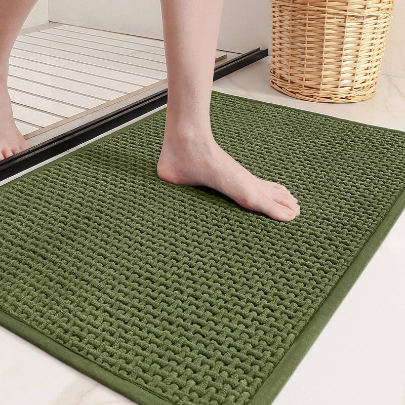 Bathroom Rugs - Green