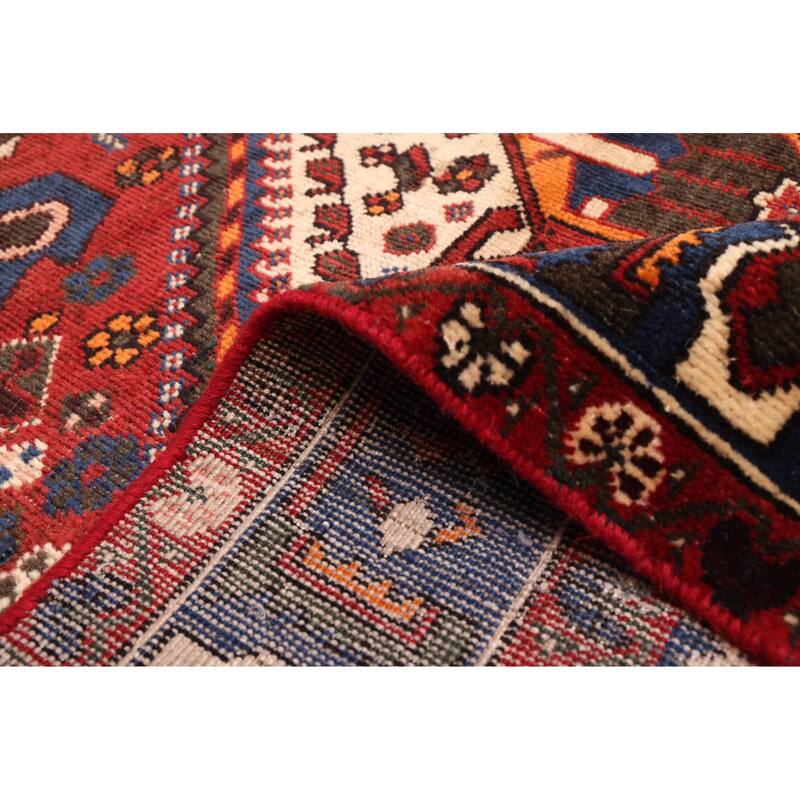 ECARPETGALLERY Hand-knotted Konya Anatolian Red Wool Rug - 5'0 x 6'3