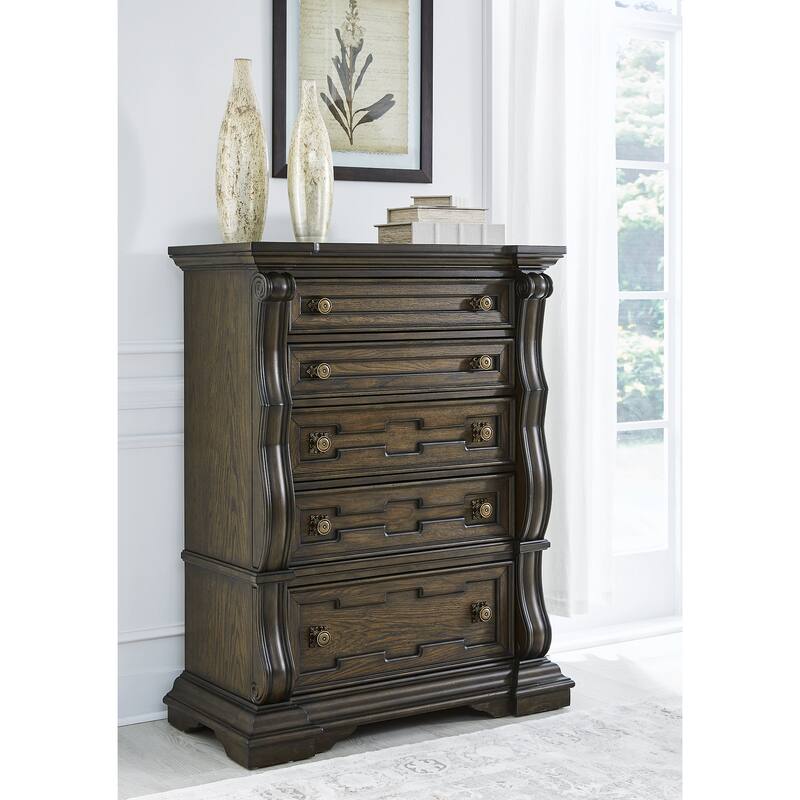 Signature Design by Ashley Maylee Dark Brown Chest of Drawers