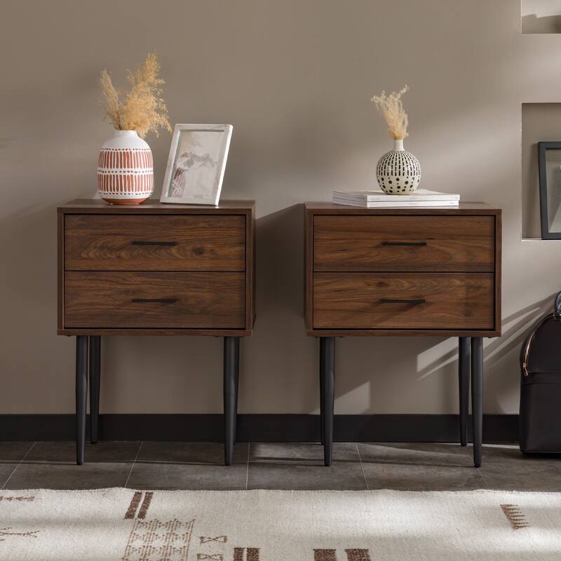 Middlebrook Notto Mid-Century Nightstand (Set of 2)