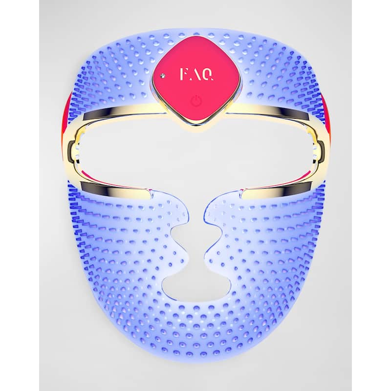 Foreo FAQ 201 Ultra-Lightweight Silicone RGB LED Light-Therapy Face Mask Anti-Acne and Anti-aging - Red Light Mask