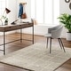 preview thumbnail 10 of 22, Maryland Shag Moroccan Tribal Area Rug Light Gray - 5' 3" x 7'