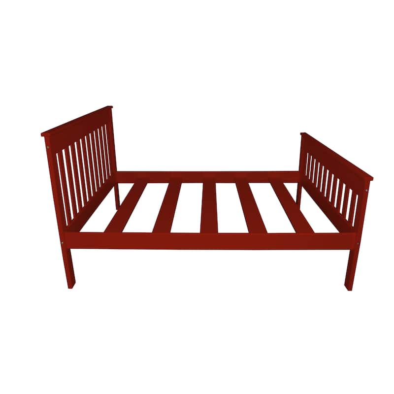 Harmony Solid Pine Queen Bed