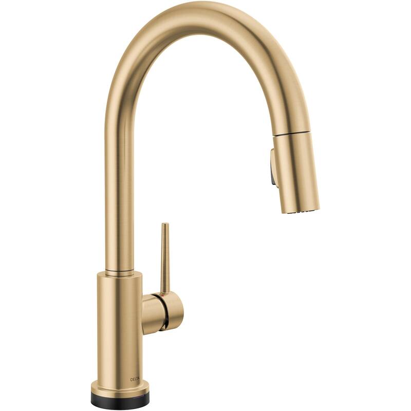Delta 9159TL-DST Trinsic 1.8 GPM Single Hole Pull Down Touchless - Champagne Bronze