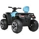 preview thumbnail 61 of 93, Powerful 24V Electric ATV for Big Kids, 2-Seater 4WD 4 Wheeler with LED Lights, Shock Absorbers & Bluetooth Music