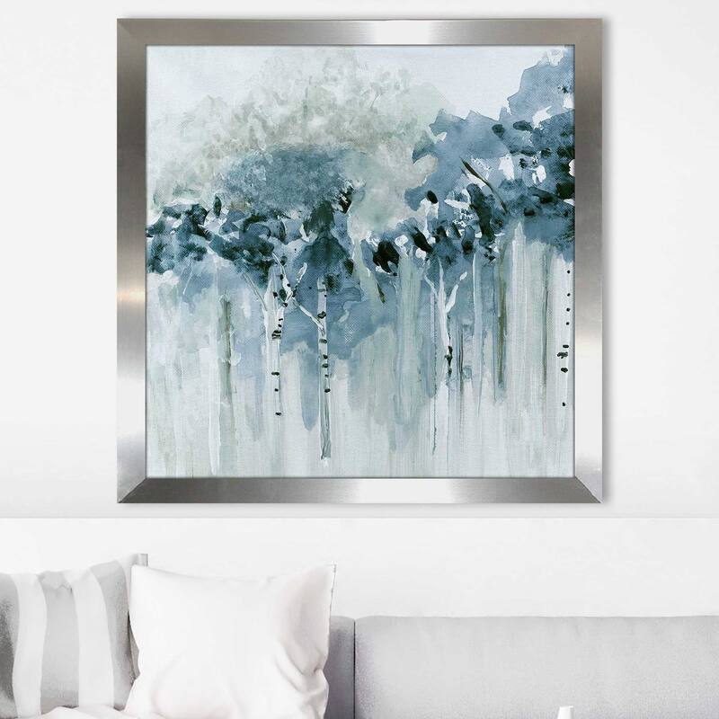 "Blue Birch Morning" by Susan Jill I Print on Acrylic