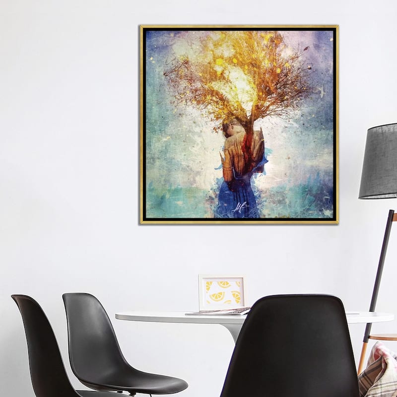 iCanvas "Forgiveness" by Mario Sanchez Nevado Framed Canvas Print