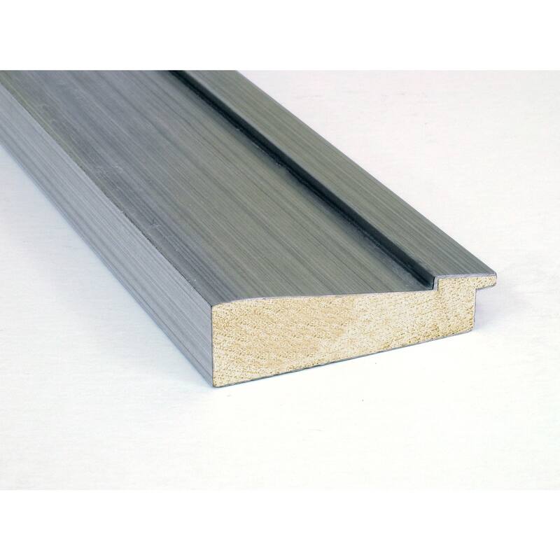 Romano Silver Wood Framed Natural Corkboard Bulletin Board