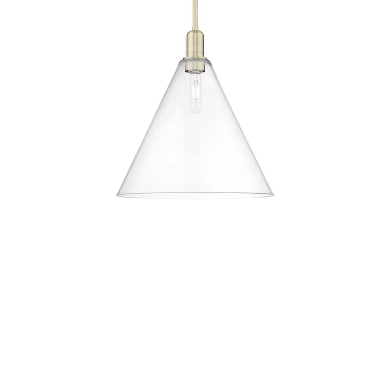 Innovations Lighting 716-1S-18-16 Berkshire Glass Pendant Berkshire