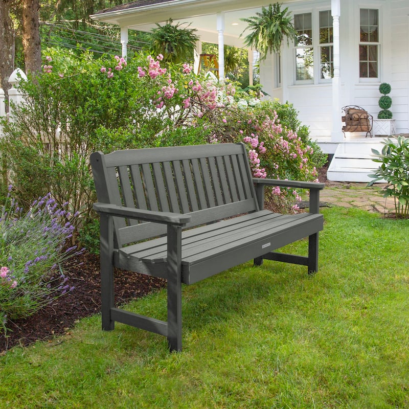 HIGHWOOD Lehigh 5-foot Eco-friendly Synthetic Wood Garden Bench