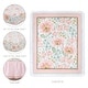 preview thumbnail 2 of 3, The Peanutshell Organic Cotton Crib Bedding Set for Baby Girls, Wildflower, 4 Pieces