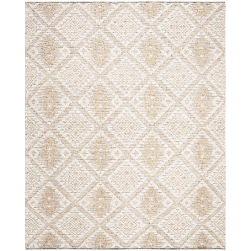SAFAVIEH Hand-knotted Kenya Piritta Southwestern Tribal Wool Rug