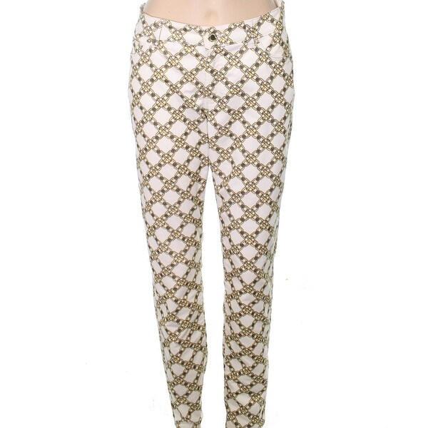 michael kors pants womens gold