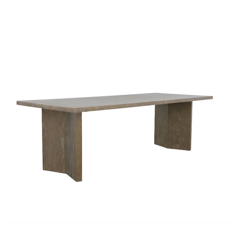 Coco 95" Wide Ash Rectangular Dining Table