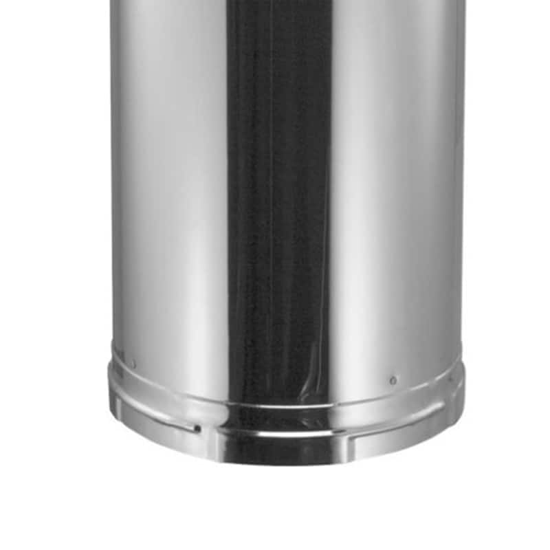 DuraVent 6DP-36 DuraPlus 36 x 6 Galvanized Steel Triple Wall Stove Pipe - 17.6