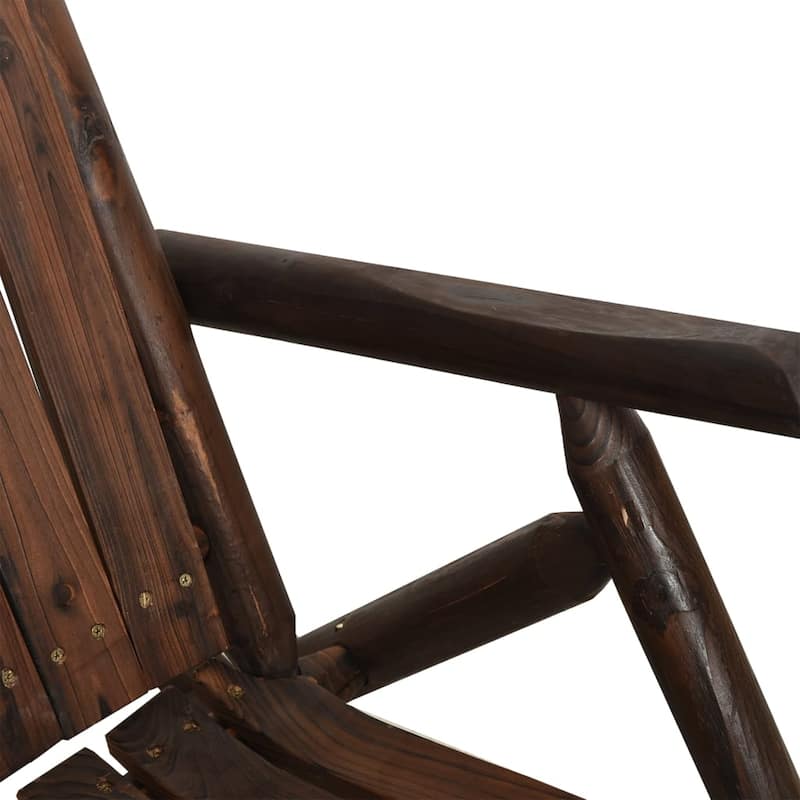 vidaXL Patio Chair 26.8"x33.9"x40.6" Solid Wood Spruce