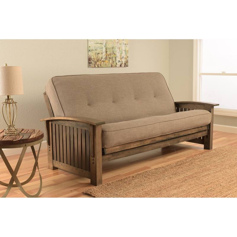 Somette Washington Full-size Futon Frame Includes Mattress