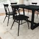 Plank and Beam Solid Wood Windsor Dining Chair - Set of 2