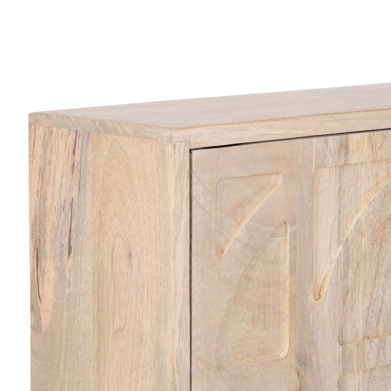 Kate and Laurel Galliene Wood Wall Cabinet