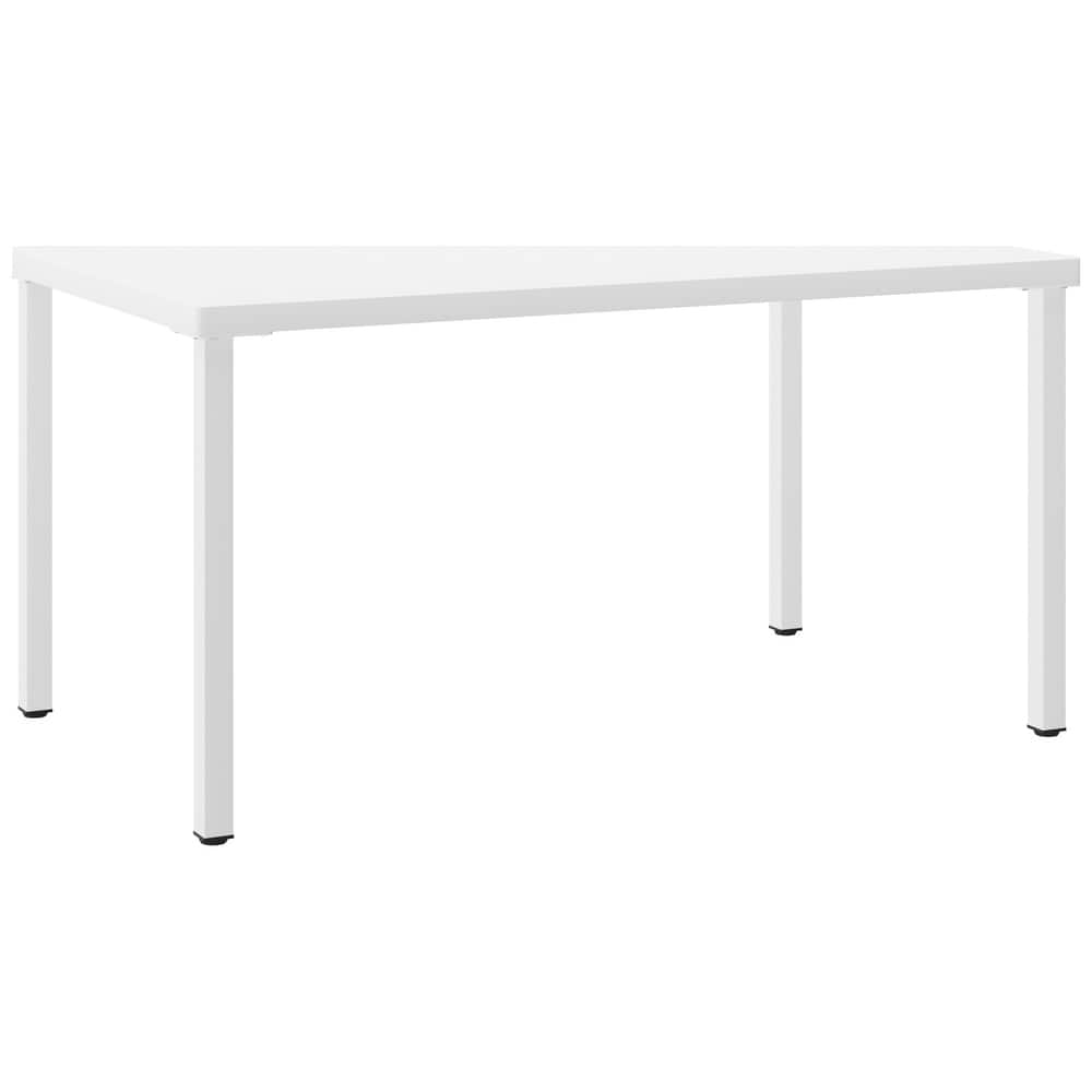 Frond and Form 59 Inch By 35.4 Inch Outdoor Steel Rectangular Dining Table