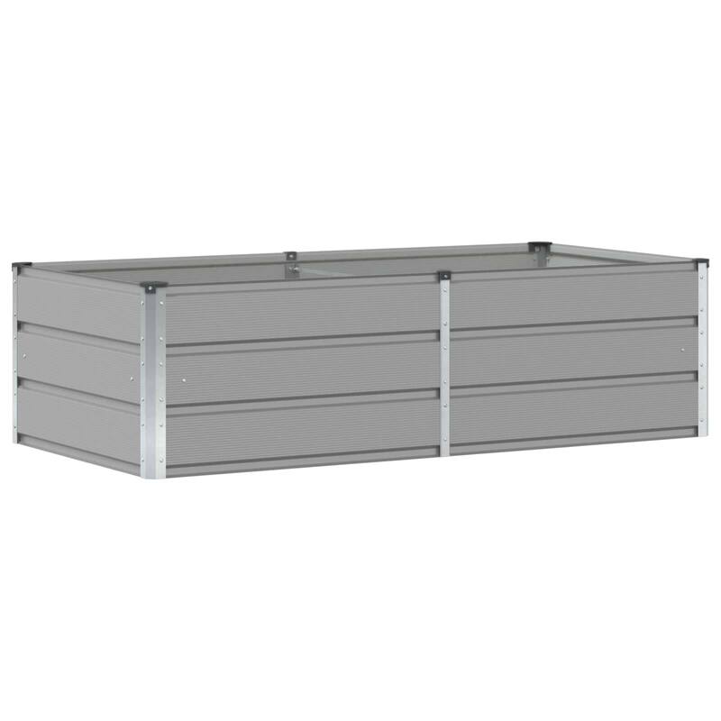 vidaXL Planter in Steel - 62.99 x 31.50 x 17.72