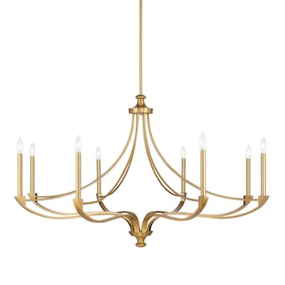 Savoy House 1-6415-8 Preserve 8 Light 50" Wide Taper Candle Style