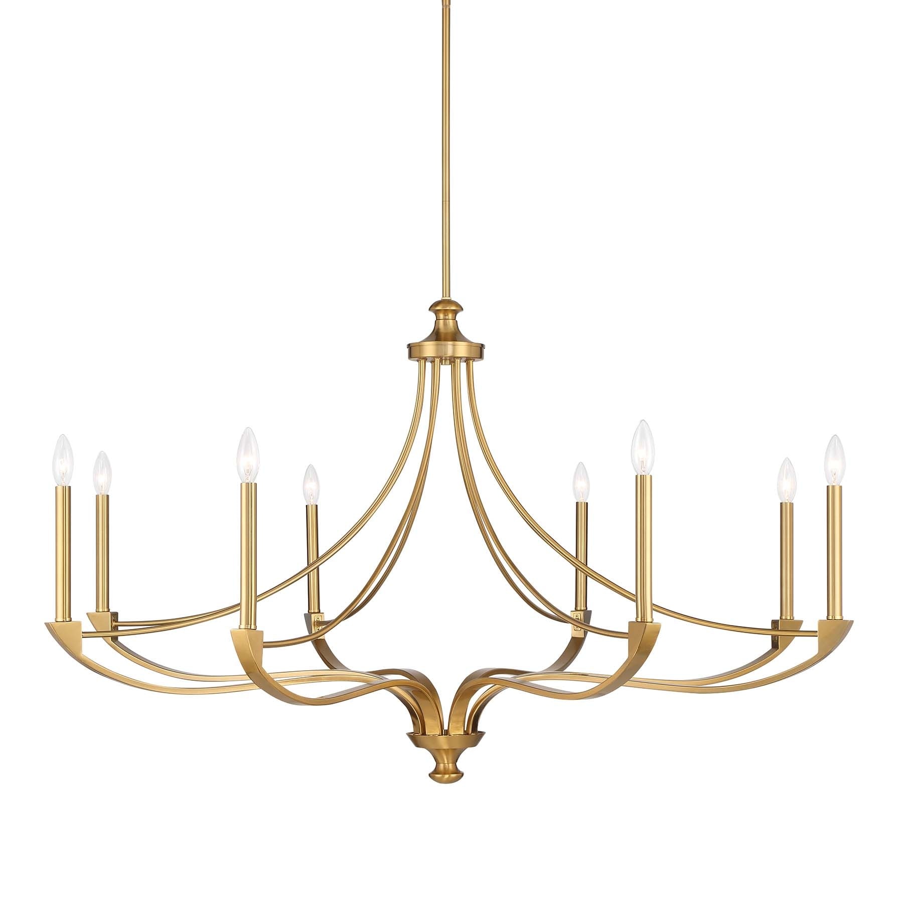 Savoy House 1-6415-8 Preserve 8 Light 50" Wide Taper Candle Style