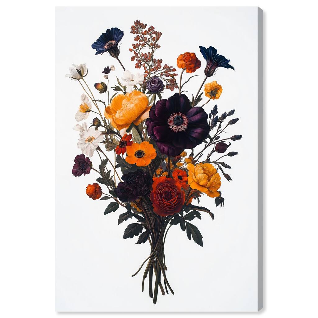 Regal Rose Riot II Canvas by Art Remedy, Gallery Wrapped