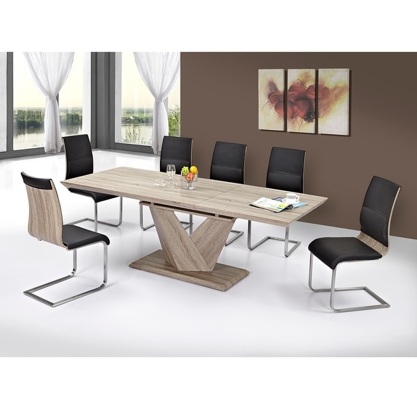 Washed oak dining hot sale table and chairs
