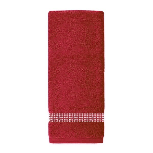 Rhinestone sales hand towels