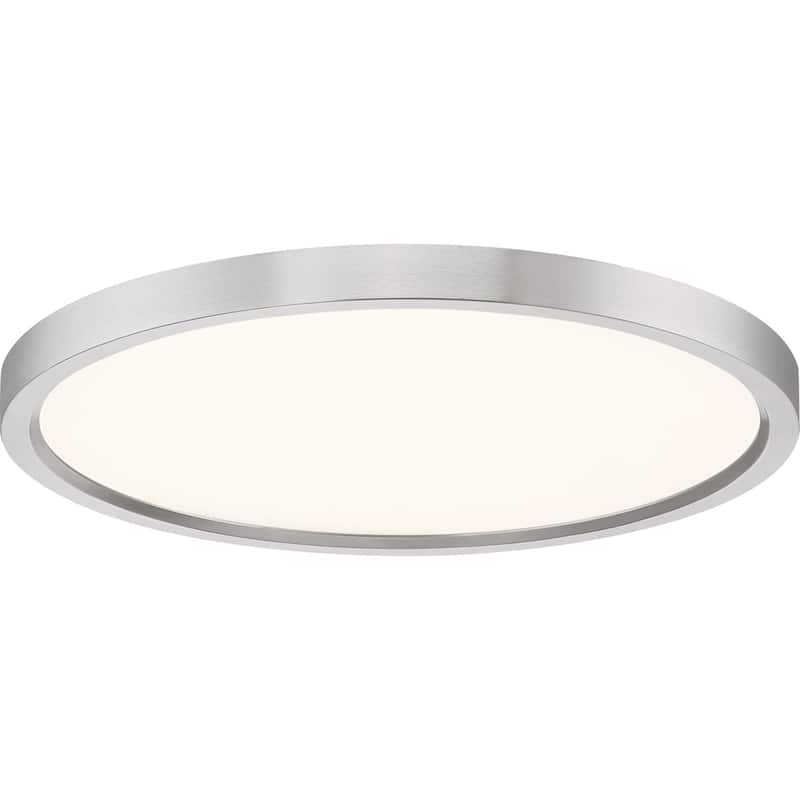 James Allan Randolph 15" Wide LED Flush Mount Ceiling Fixture