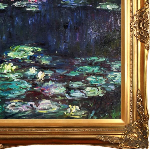 Claude Monet Water Lilies Green Reflections Right Claude Monet Water Lilies Green Reflections Right