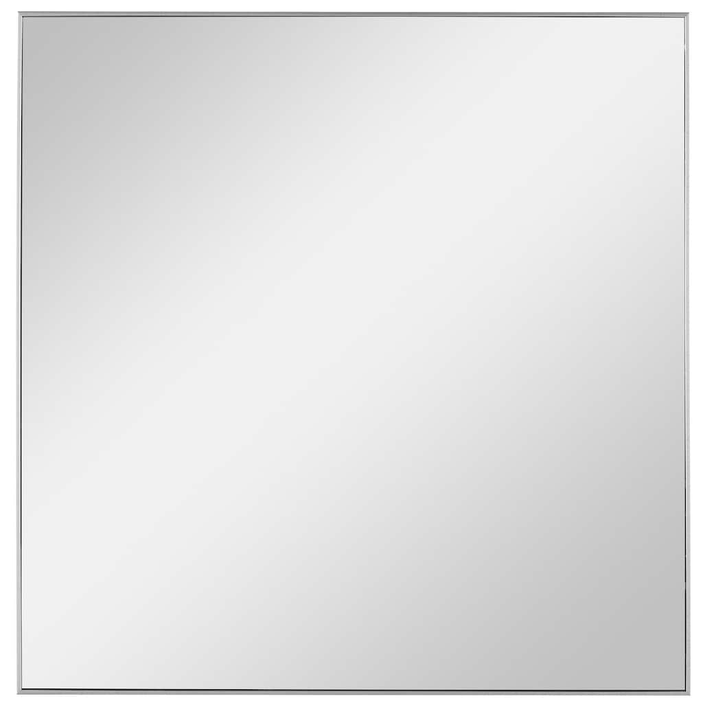 28" Brushed Silver Square Home Decor Furniture Uttermost Alexo Mirror