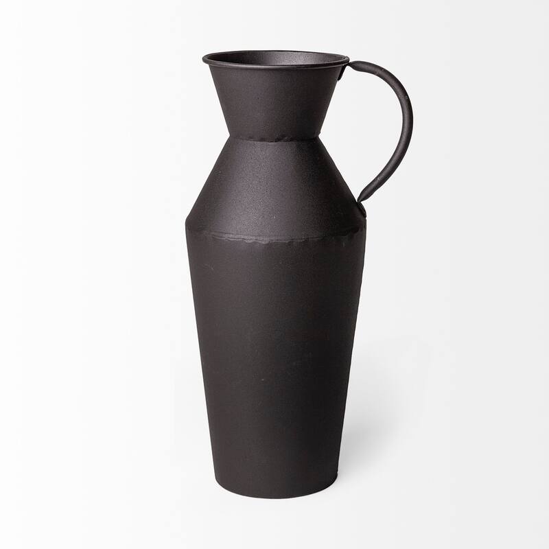 Emily II Black Metal Decorative Jug