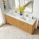 preview thumbnail 46 of 130, Tokyo Bath Vanity with Quartz Stone Top without Mirror