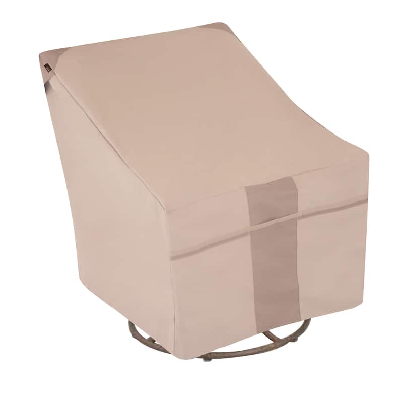 Modern Leisure® Monterey Patio Swivel Lounge Chair Cover, 2-Pack, 37.5"L x 39.25"W x 38.5"H, Beige