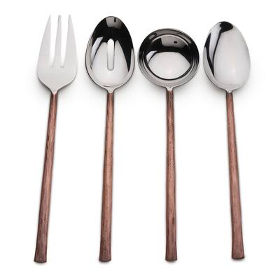 INOX Sundance Copper Antique Hostess Set