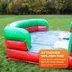 preview thumbnail 1 of 5, JumpOrange Midnight Commercial Grade Inflatable Bounce House & Water Slide for Kids (with Pool and Blower) Kids - Grey