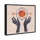 preview thumbnail 2 of 62, Alchemy, Boho Sun and Moons Modern Blue Canvas Wall Art Print for Bedroom